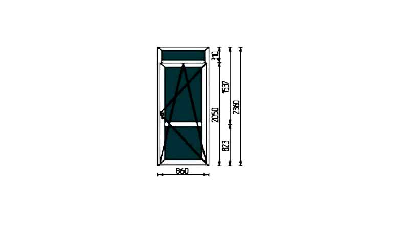 ORTEX Optima 70мм, ст/п 40мм, размер 860*2360мм